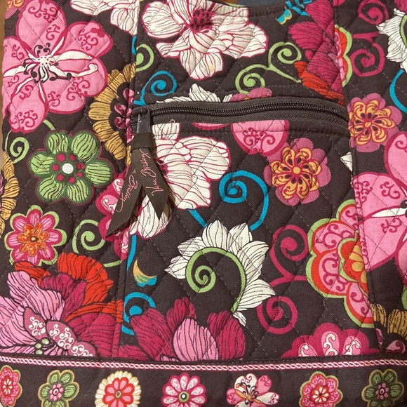 Vera Bradley Pink Mod print tote bag - Picture 6 of 7